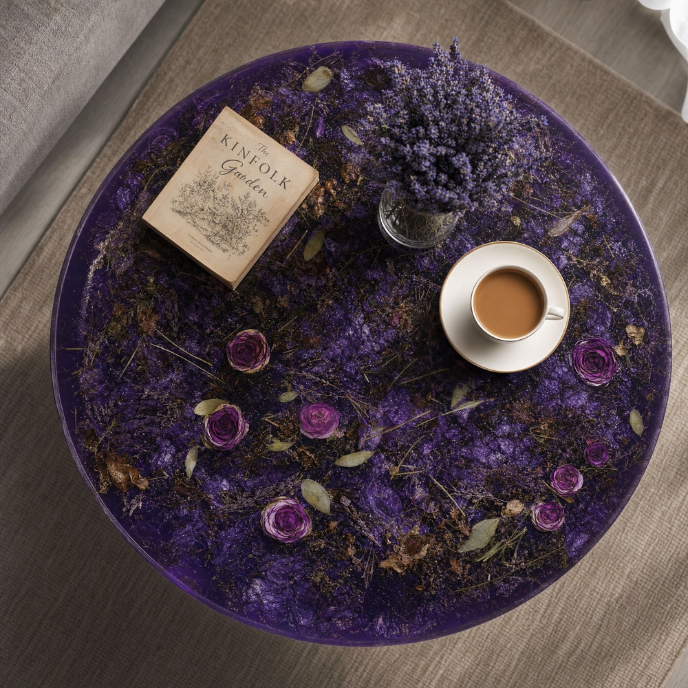 Epoxy Table, Live Edge Epoxy Table,  Resin River Table, 2505099804