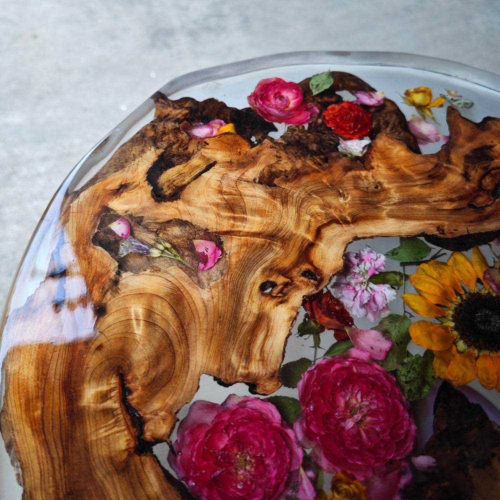 Epoxy Table, Live Edge Epoxy Table, Walnut Resin River Table, 24110710