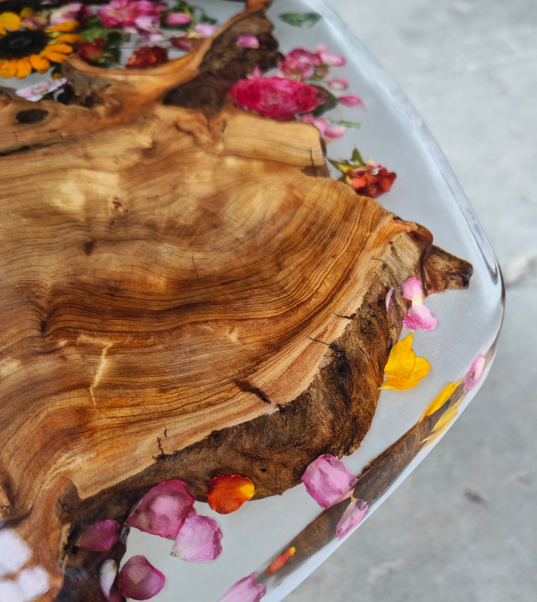 Epoxy Table, Live Edge Epoxy Table, Walnut Resin River Table, 24110710