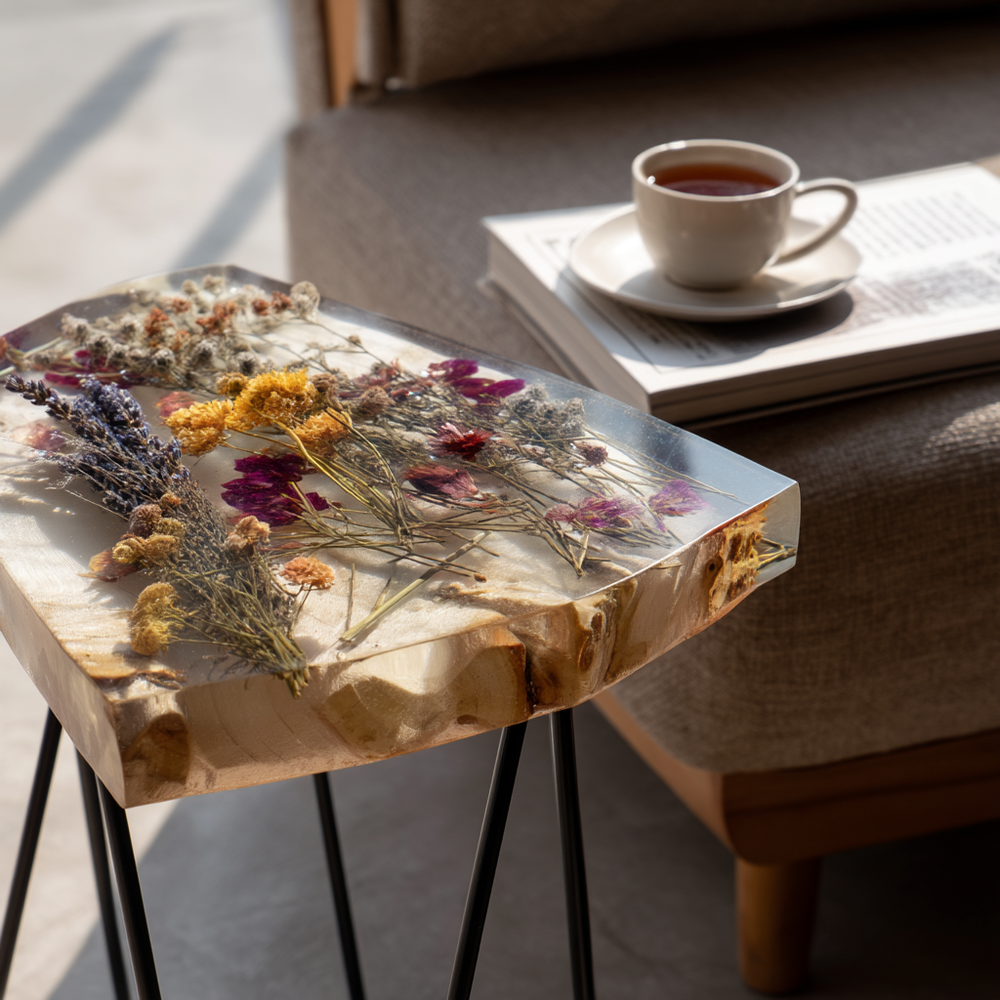 Epoxy Table, Live Edge Epoxy Table,  Resin River Table, 2505099602