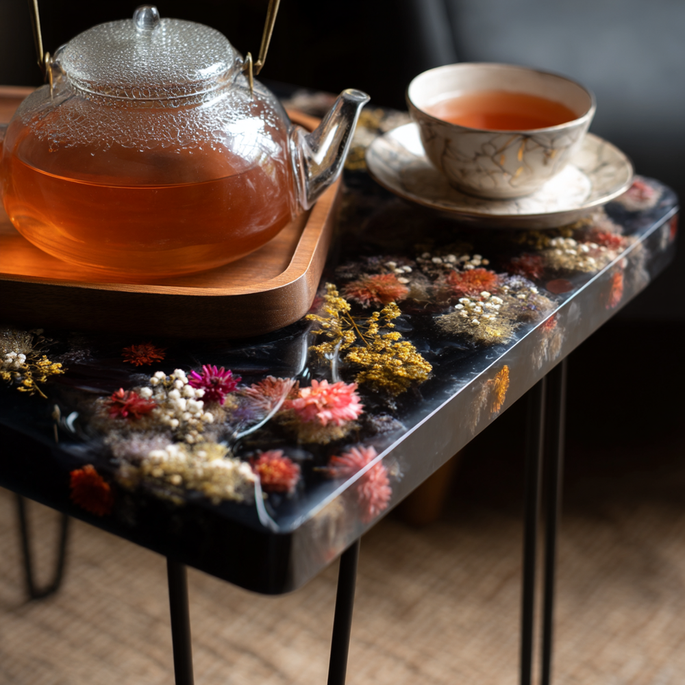 Epoxy Table, Live Edge Epoxy Table,  Resin River Table, 2505099604