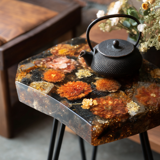 Epoxy Table, Live Edge Epoxy Table,  Resin River Table, 2505099604