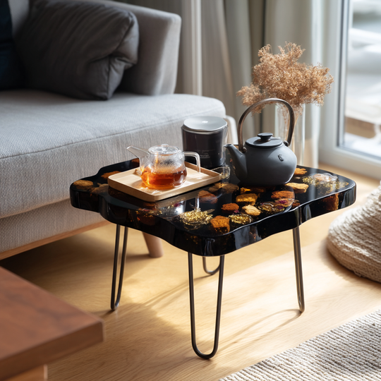 Epoxy Table, Live Edge Epoxy Table,  Resin River Table, 2505099601
