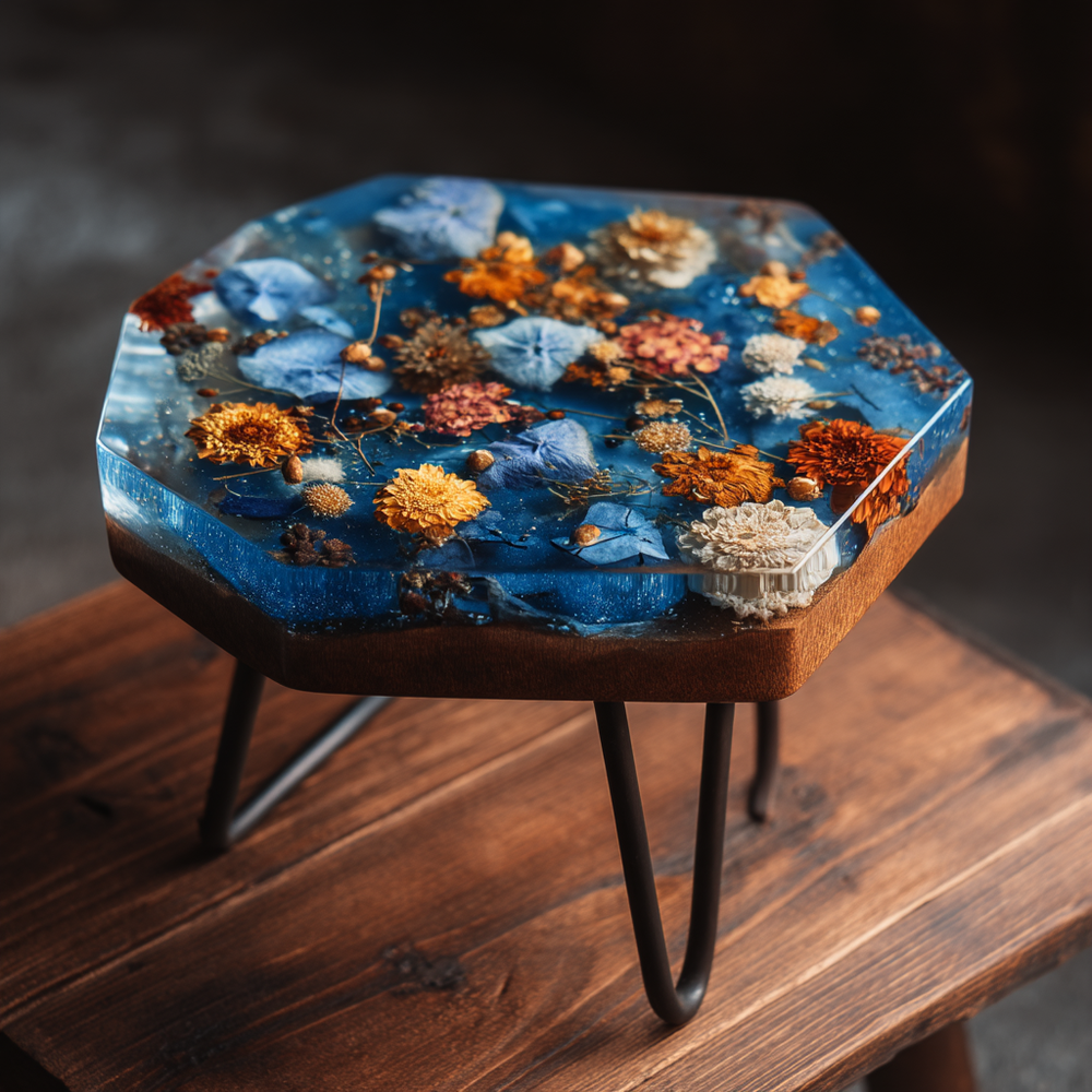 Epoxy Table, Live Edge Epoxy Table,  Resin River Table, 2505099712