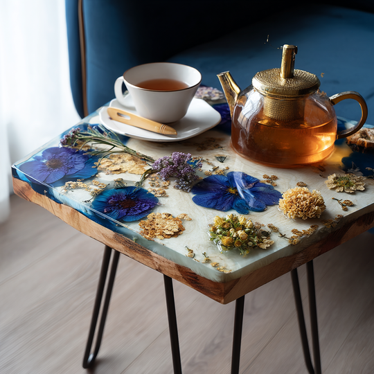 Epoxy Table, Live Edge Epoxy Table,  Resin River Table, 2505099706