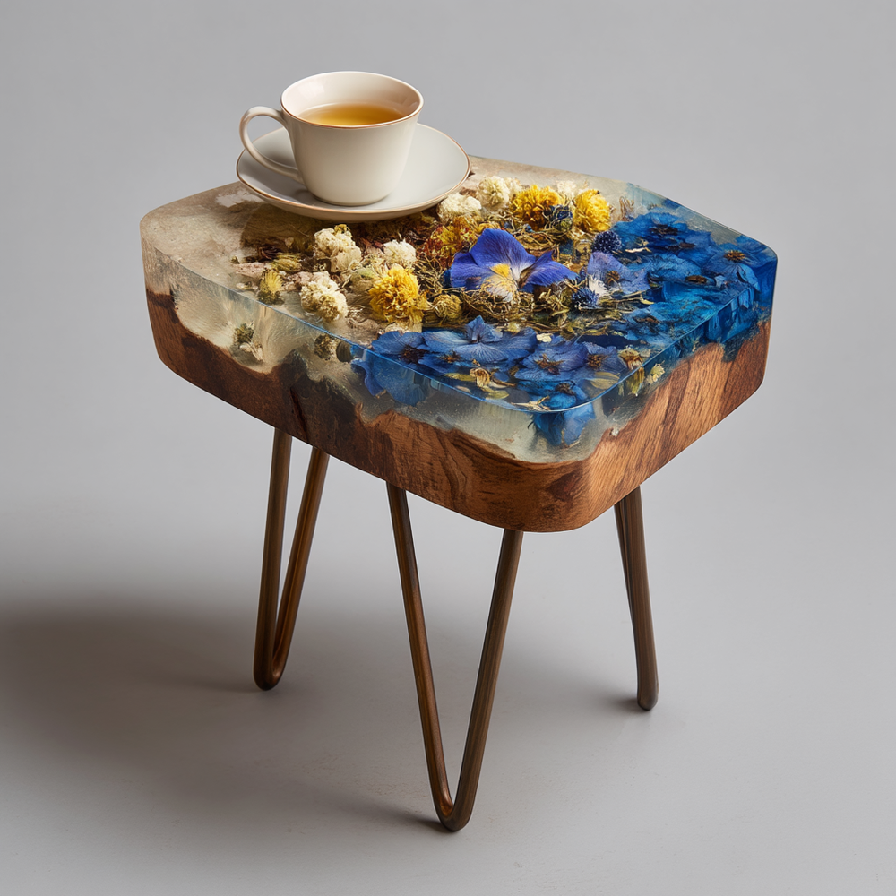 Epoxy Table, Live Edge Epoxy Table,  Resin River Table, 2505099705