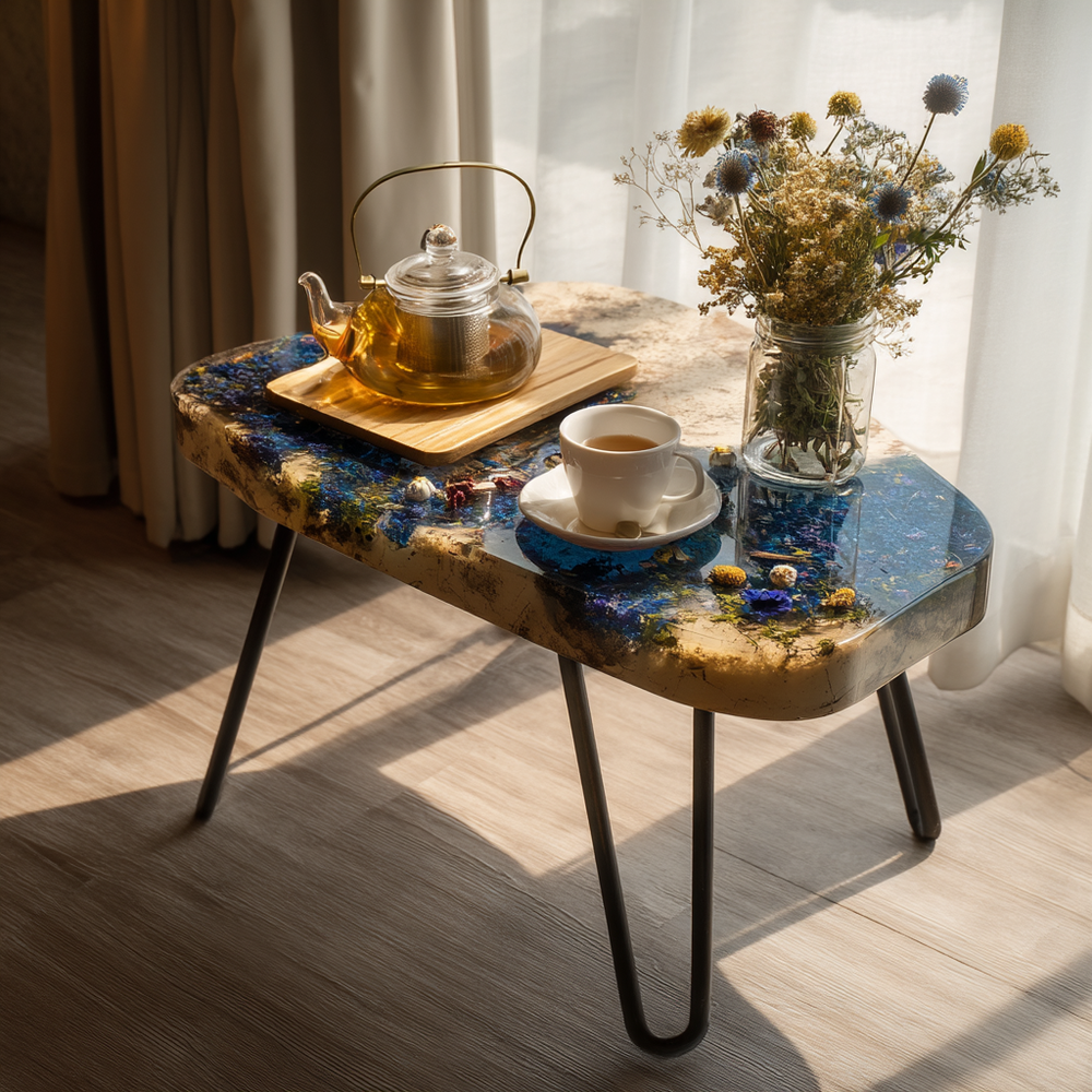 Epoxy Table, Live Edge Epoxy Table,  Resin River Table, 2505099704
