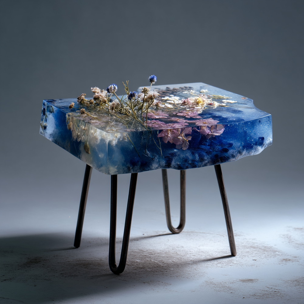 Epoxy Table, Live Edge Epoxy Table,  Resin River Table, 2505099708