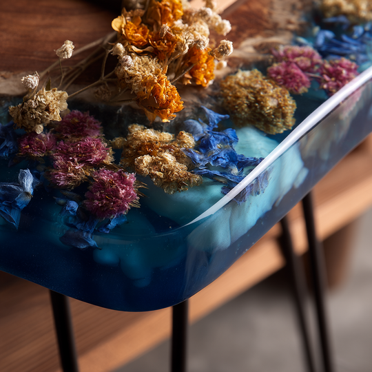 Epoxy Table, Live Edge Epoxy Table,  Resin River Table, 2505099714