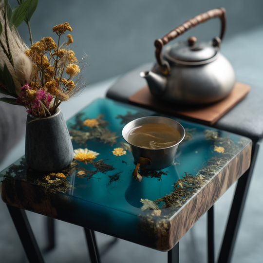 Epoxy Table, Live Edge Epoxy Table,  Resin River Table, 2505099714