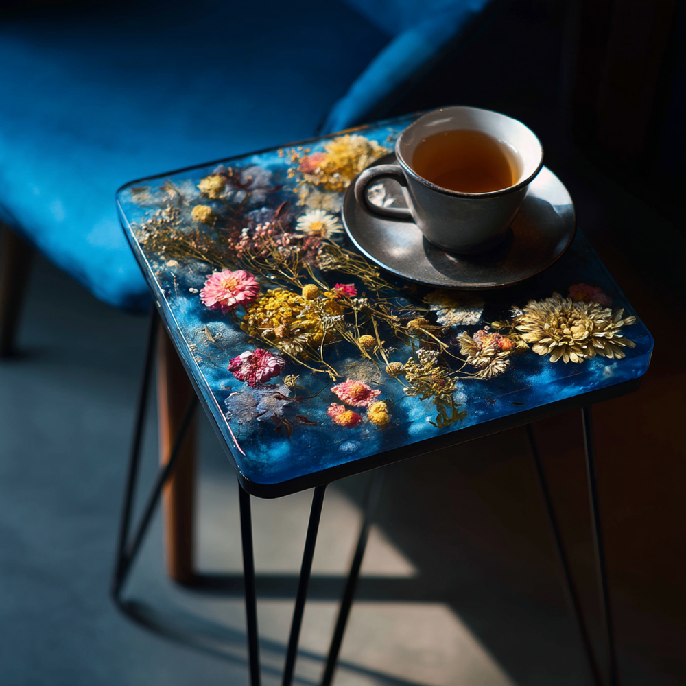 Epoxy Table, Live Edge Epoxy Table,  Resin River Table, 2505099707
