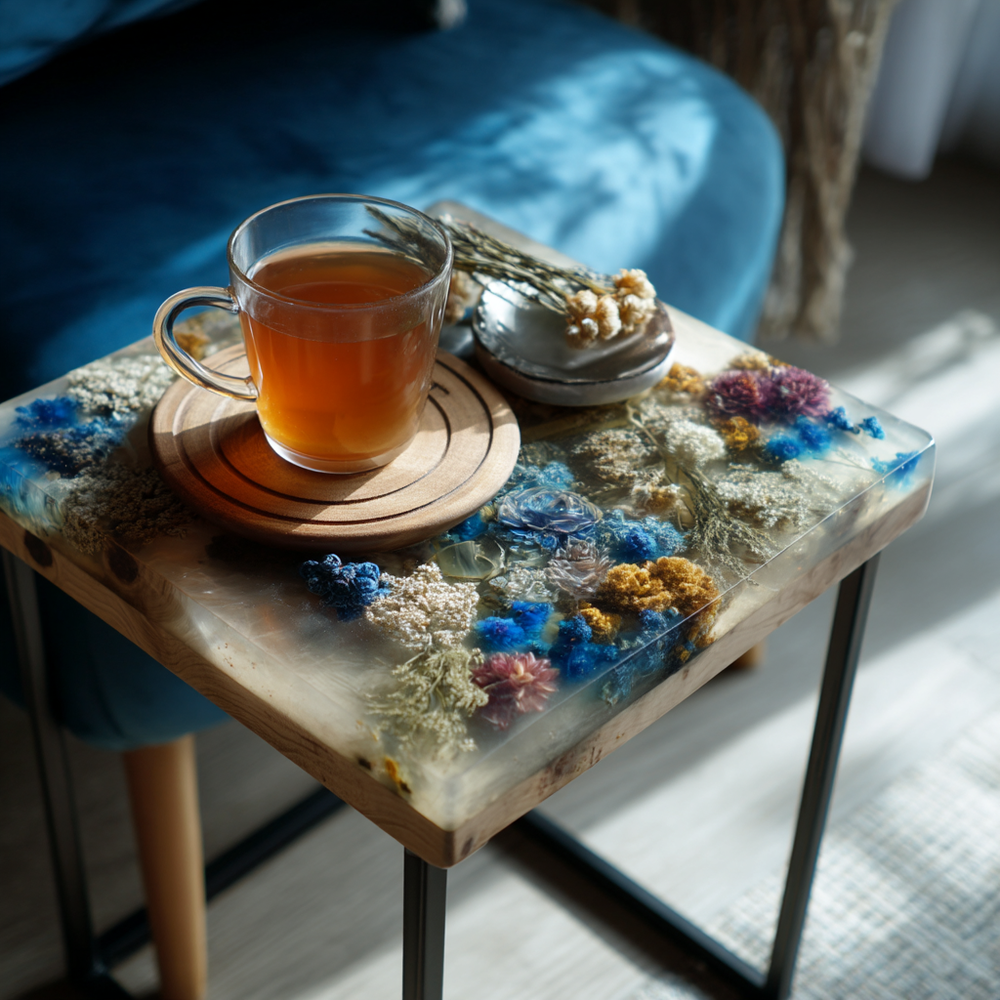 Epoxy Table, Live Edge Epoxy Table,  Resin River Table, 2505099711