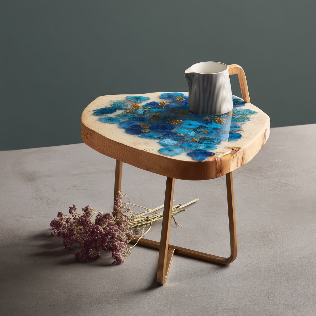 Epoxy Table, Live Edge Epoxy Table,  Resin River Table, 2505099715