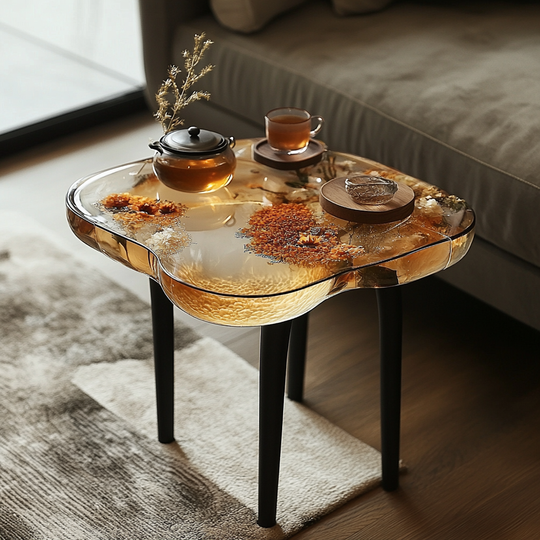 Epoxy Table, Live Edge Epoxy Table,  Resin River Table, 25050996011