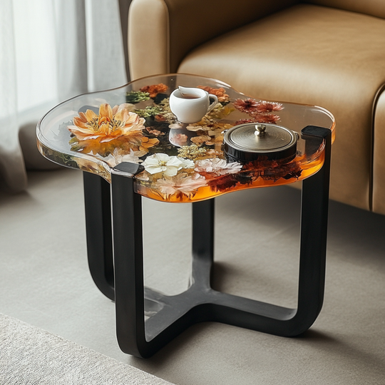 Epoxy Table, Live Edge Epoxy Table,  Resin River Table, 25050996015