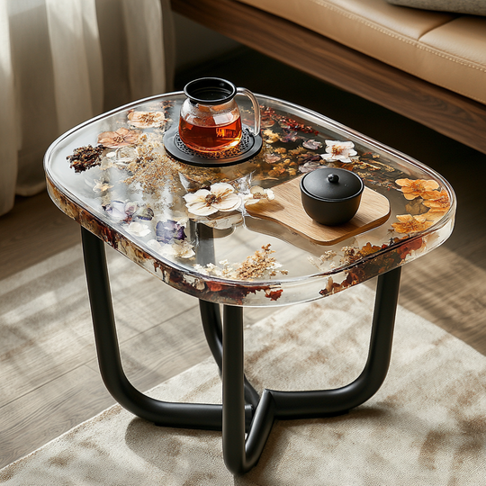 Epoxy Table, Live Edge Epoxy Table,  Resin River Table, 25050996014
