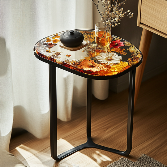 Epoxy Table, Live Edge Epoxy Table,  Resin River Table, 25050996017