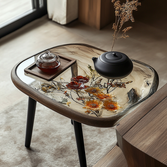 Epoxy Table, Live Edge Epoxy Table,  Resin River Table, 2505099609