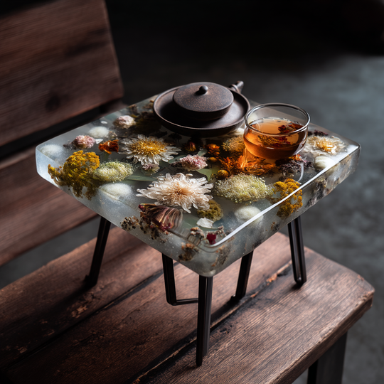 Epoxy Table, Live Edge Epoxy Table,  Resin River Table, 25050996013