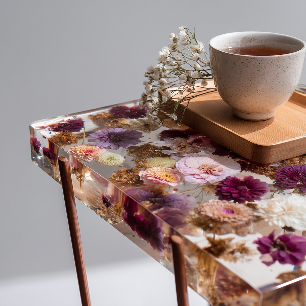Epoxy Table, Live Edge Epoxy Table,  Resin River Table, 25050996013