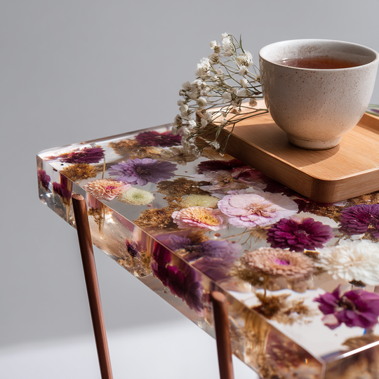 Epoxy Table, Live Edge Epoxy Table,  Resin River Table, 25050996013