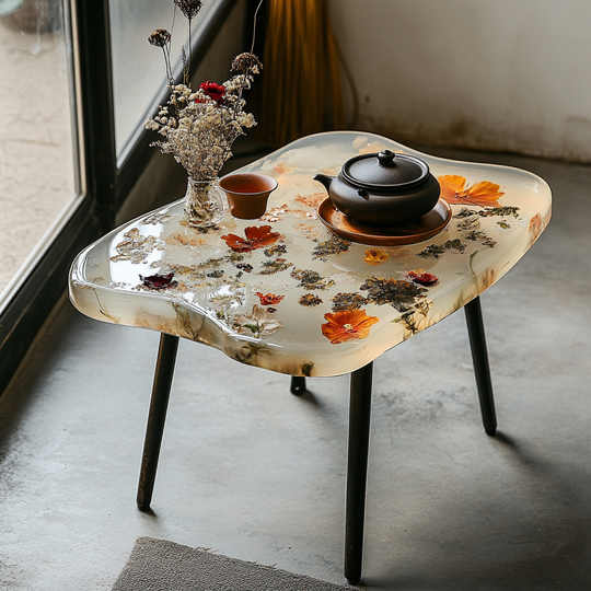 Epoxy Table, Live Edge Epoxy Table,  Resin River Table, 25050996013