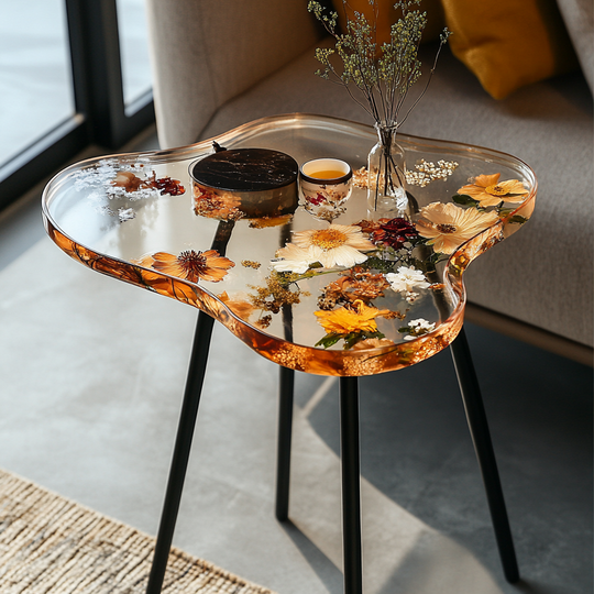 Epoxy Table, Live Edge Epoxy Table,  Resin River Table, 25050996016