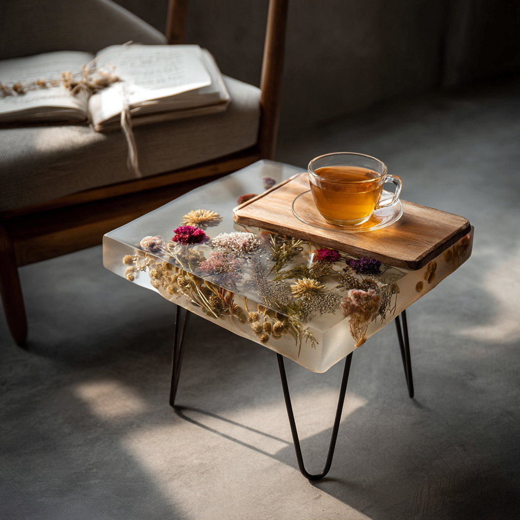 Epoxy Table, Live Edge Epoxy Table,  Resin River Table, 2505099606