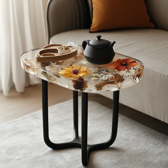 Epoxy Table, Live Edge Epoxy Table,  Resin River Table, 25050996018