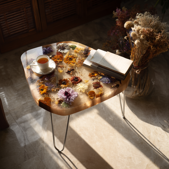 Epoxy Table, Live Edge Epoxy Table,  Resin River Table, 2505099608