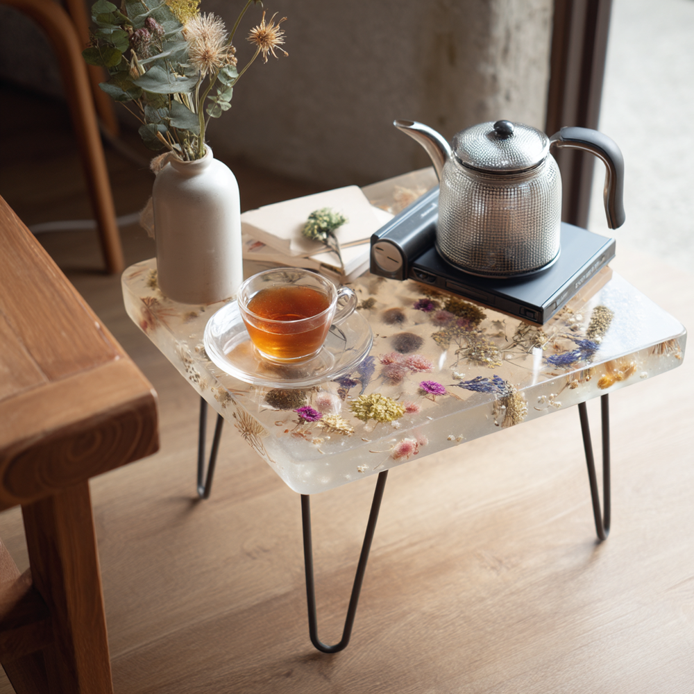 Epoxy Table, Live Edge Epoxy Table,  Resin River Table, 2505099608