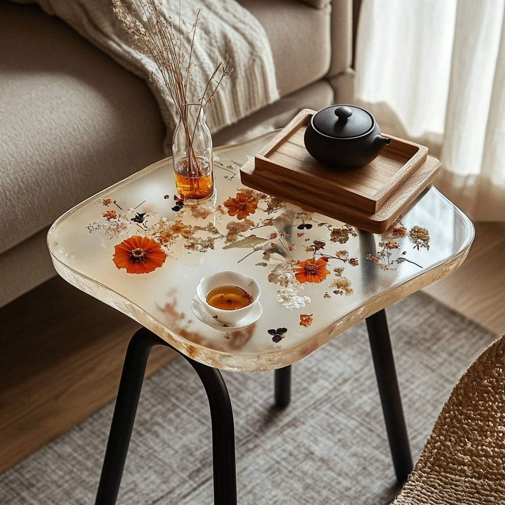 Epoxy Table, Live Edge Epoxy Table,  Resin River Table, 25050996019