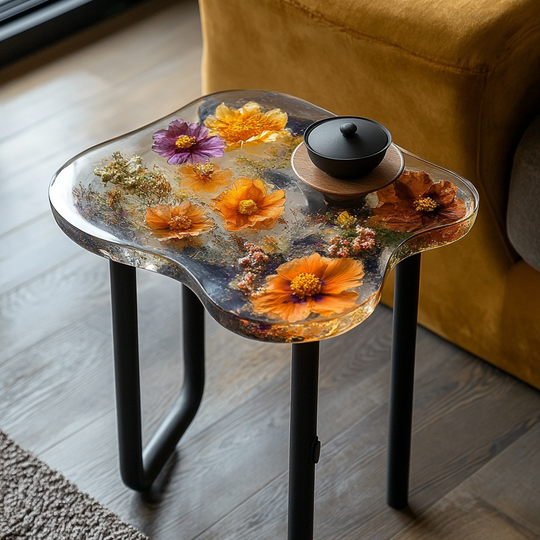 Epoxy Table, Live Edge Epoxy Table,  Resin River Table, 25050996019