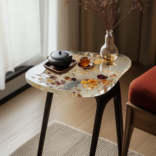 Epoxy Table, Live Edge Epoxy Table,  Resin River Table, 25050996020