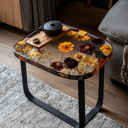 Epoxy Table, Live Edge Epoxy Table,  Resin River Table, 25050996020