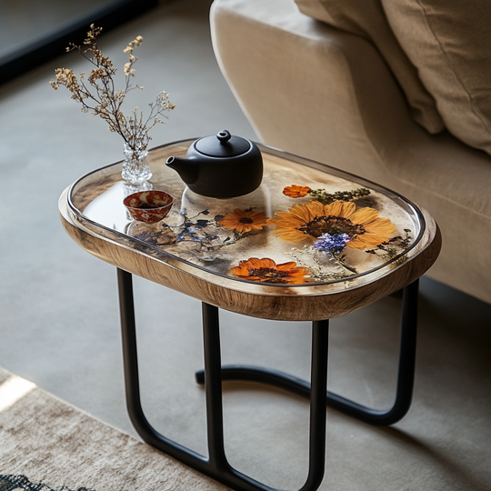 Epoxy Table, Live Edge Epoxy Table,  Resin River Table, 25050996021