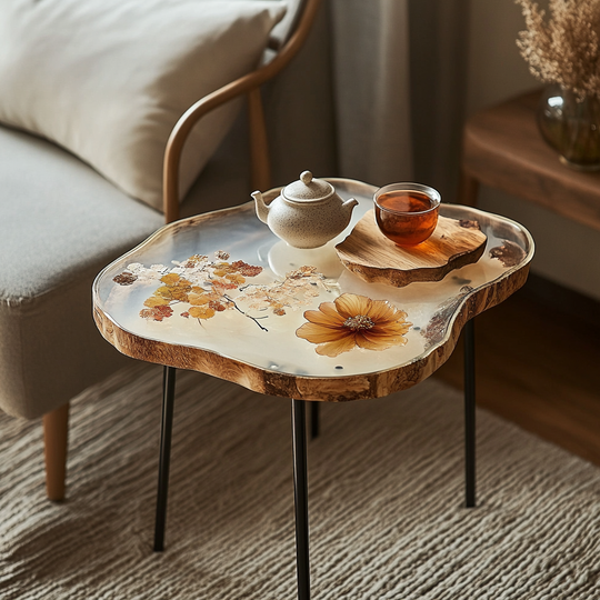 Epoxy Table, Live Edge Epoxy Table,  Resin River Table, 25050996021