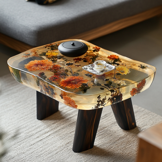 Epoxy Table, Live Edge Epoxy Table,  Resin River Table, 25050996021