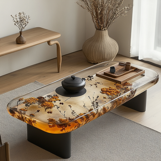 Epoxy Table, Live Edge Epoxy Table,  Resin River Table, 2505119501