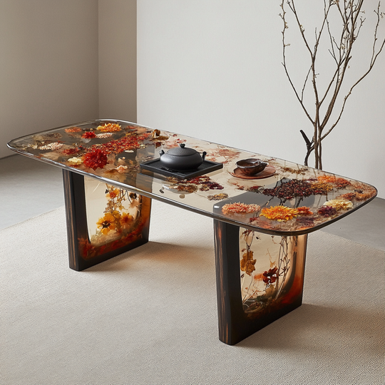 Epoxy Table, Live Edge Epoxy Table,  Resin River Table, 2505119502