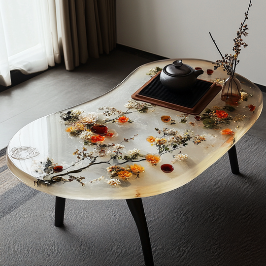 Epoxy Table, Live Edge Epoxy Table,  Resin River Table, 2505119515