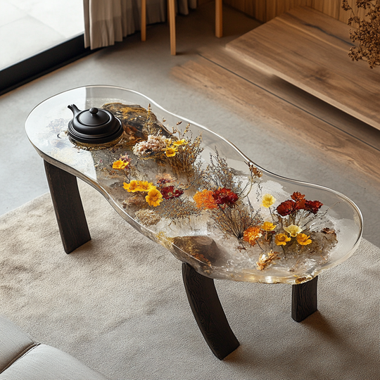 Epoxy Table, Live Edge Epoxy Table,  Resin River Table, 2505119504