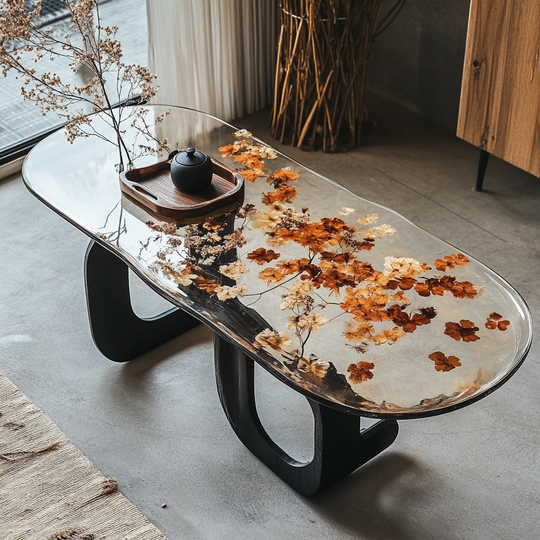 Epoxy Table, Live Edge Epoxy Table,  Resin River Table, 2505119513