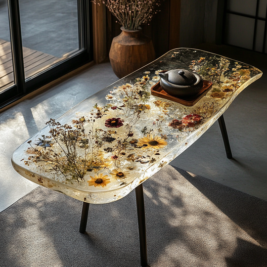 Epoxy Table, Live Edge Epoxy Table,  Resin River Table, 2505119513