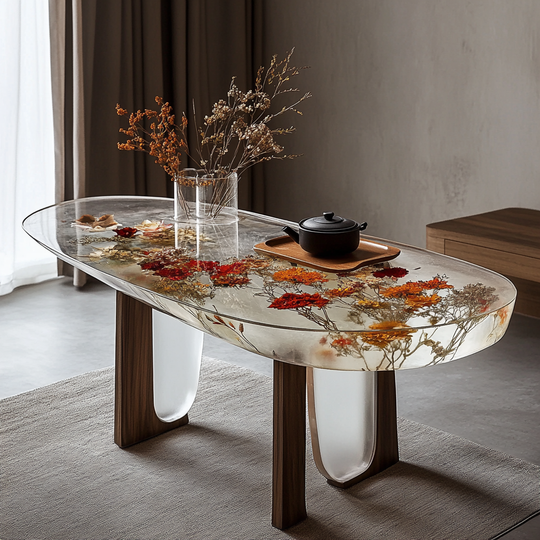 Epoxy Table, Live Edge Epoxy Table,  Resin River Table, 2505119504