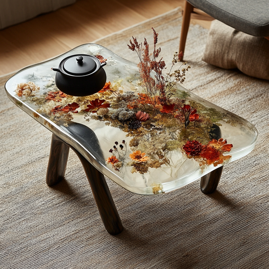 Epoxy Table, Live Edge Epoxy Table,  Resin River Table, 2505119507