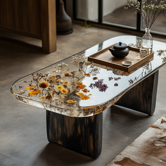 Epoxy Table, Live Edge Epoxy Table,  Resin River Table, 2505119518