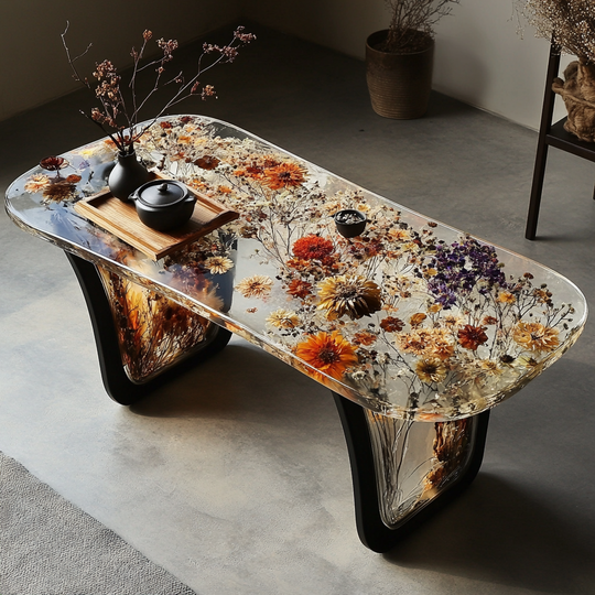 Epoxy Table, Live Edge Epoxy Table,  Resin River Table, 2505119519