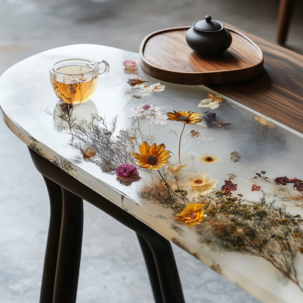 Epoxy Table, Live Edge Epoxy Table,  Resin River Table, 2505119520