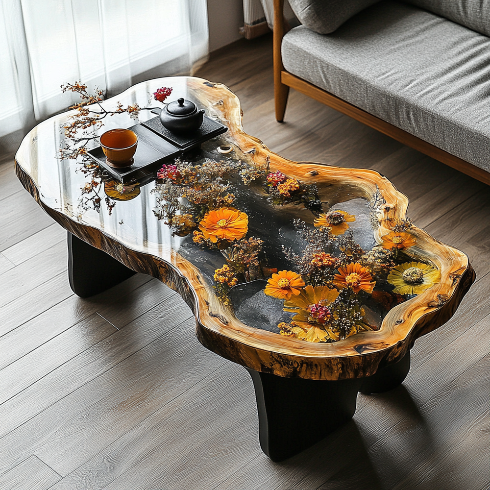 Epoxy Table, Live Edge Epoxy Table,  Resin River Table, 2505119510